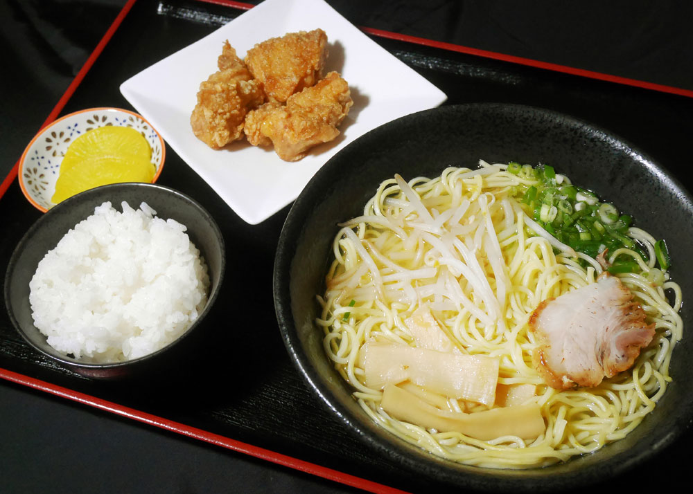 唐揚げ・ラーメンセット